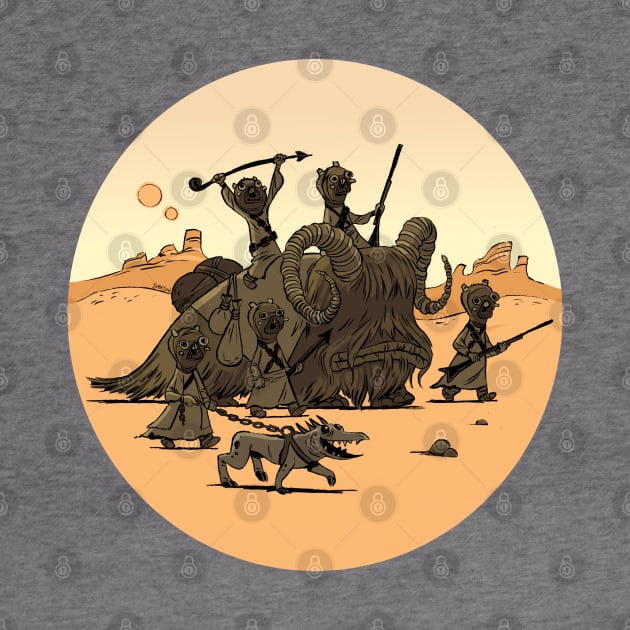 Tusken Raiders by JimBryson